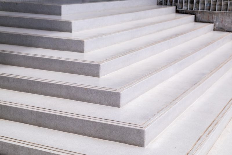Completed Concrete Stairs