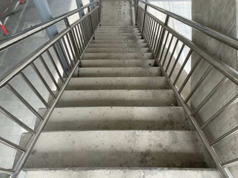 Concrete Stairs with Lighting