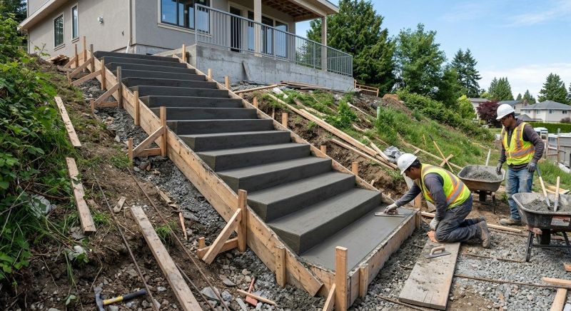 Concrete Stairs Service